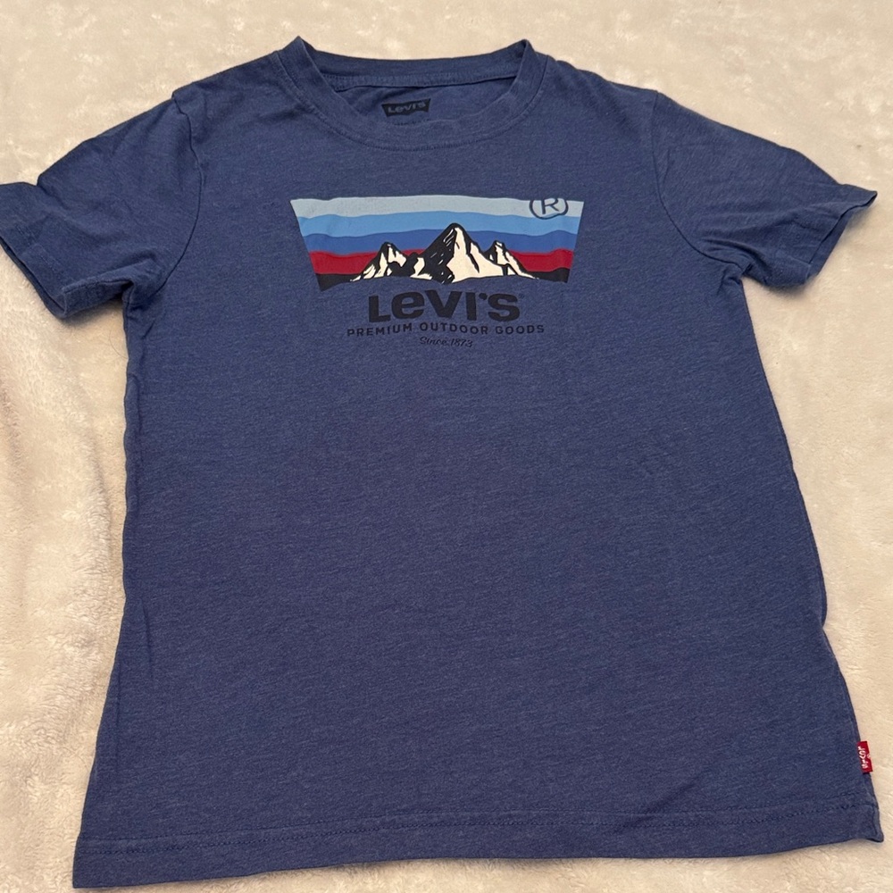 Levi's Kids Blue Graphic T-Shirt